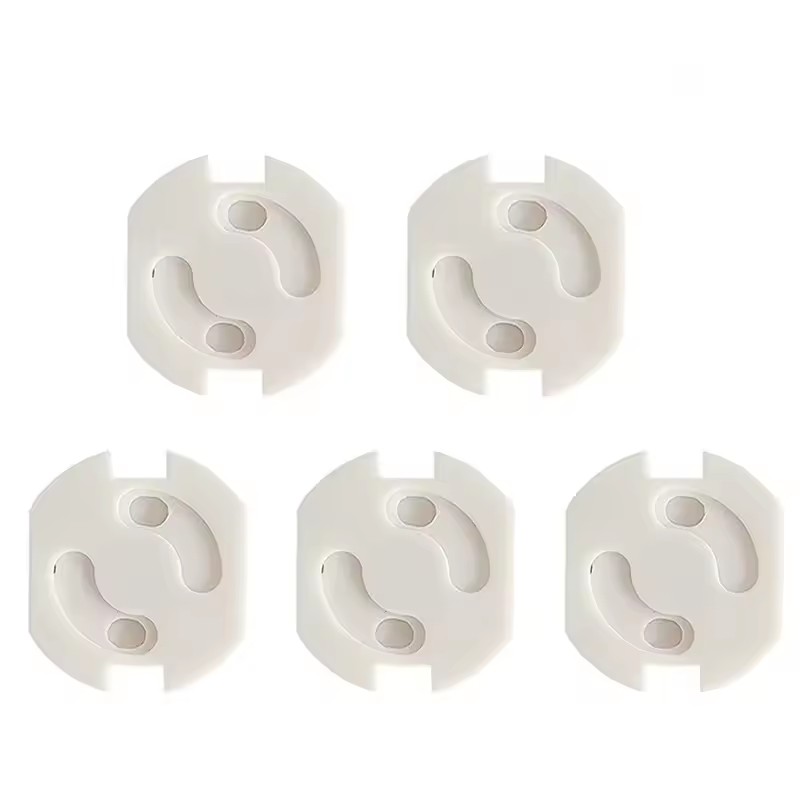 Outlet Cover Baby - 1-10 ชิ้น ฝาครอบปลั๊กไฟสำหรับเด็ก สีขาว อุปกรณ์ป้องกันปลั๊กไฟเพื่อความปลอดภัยของเด็ก ปลั๊กไฟป้องกันเด็ก