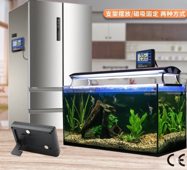 Medicine Cabinet Lock - เครื่องวัดอุณหภูมิแบบดิจิตอล TM803 พร้อมจอ LCD สำหรับตู้เย็น ตู้แช่แข็ง