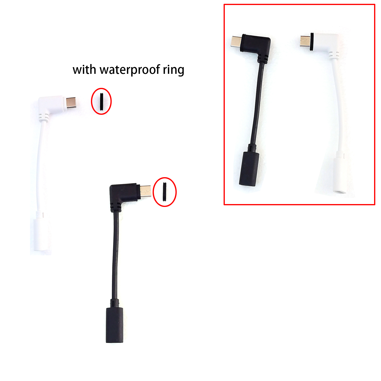 Eufy Camera E220 - อะแดปเตอร์ Micro USB เป็น USB-C สำหรับแผงโซลาร์เซลล์