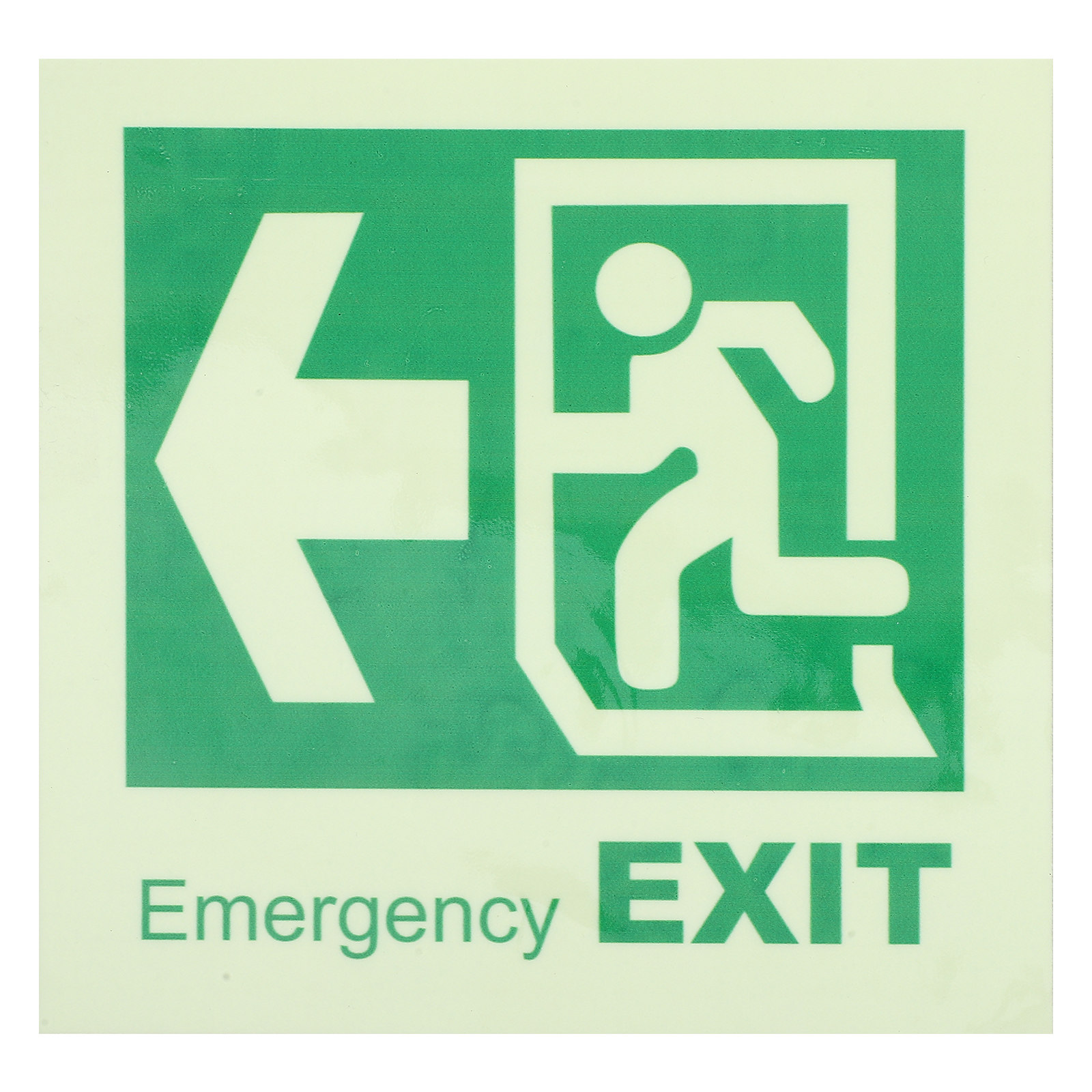 สติ๊กเกอร์ติดพื้นเรืองแสงสำหรั - Emergency Exit Sign บทวิจารณ์และราคา