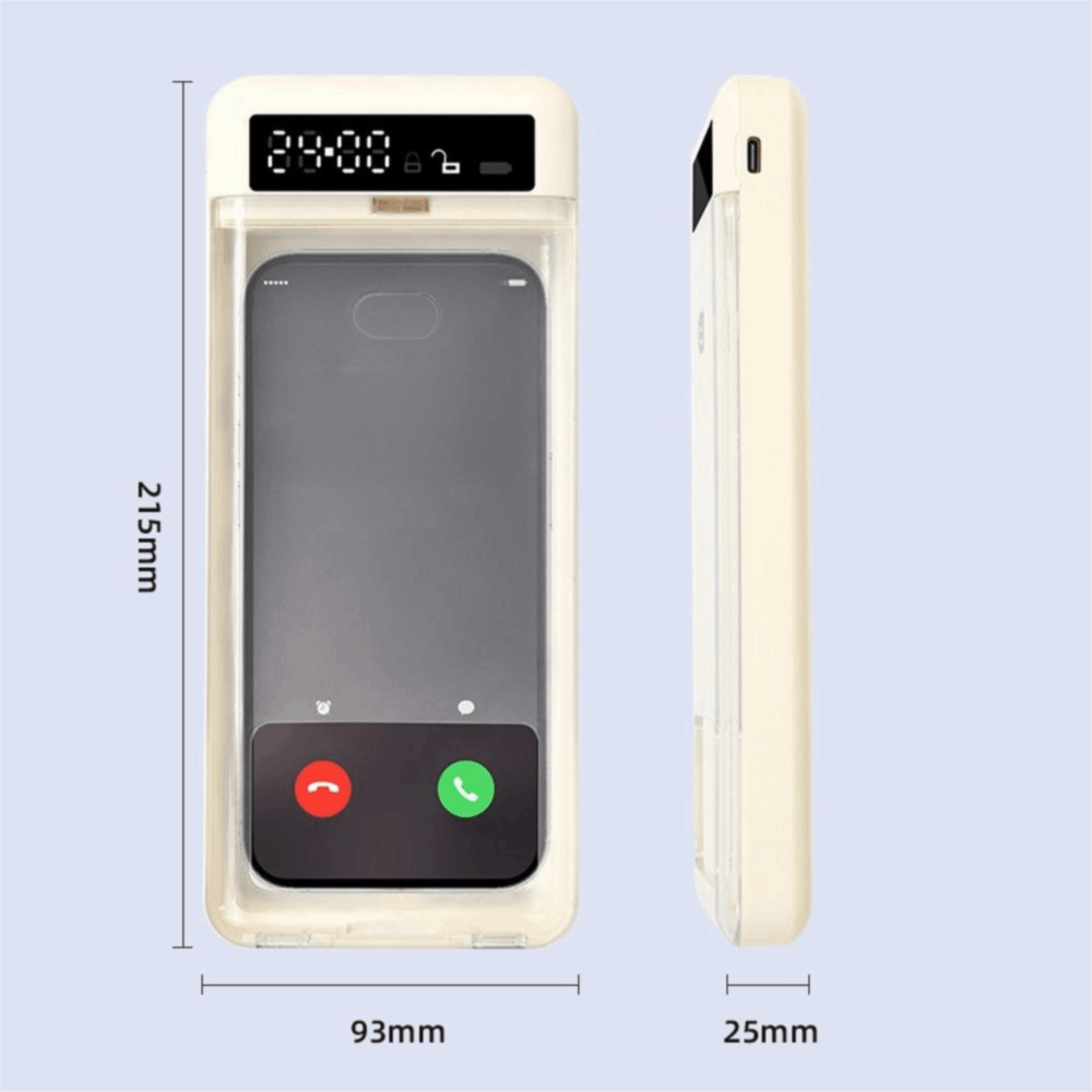 กล่องล็อคโทรศัพท์แบบพกพาพร้อมต - Medicine Cabinet Lock บทวิจารณ์และราคา