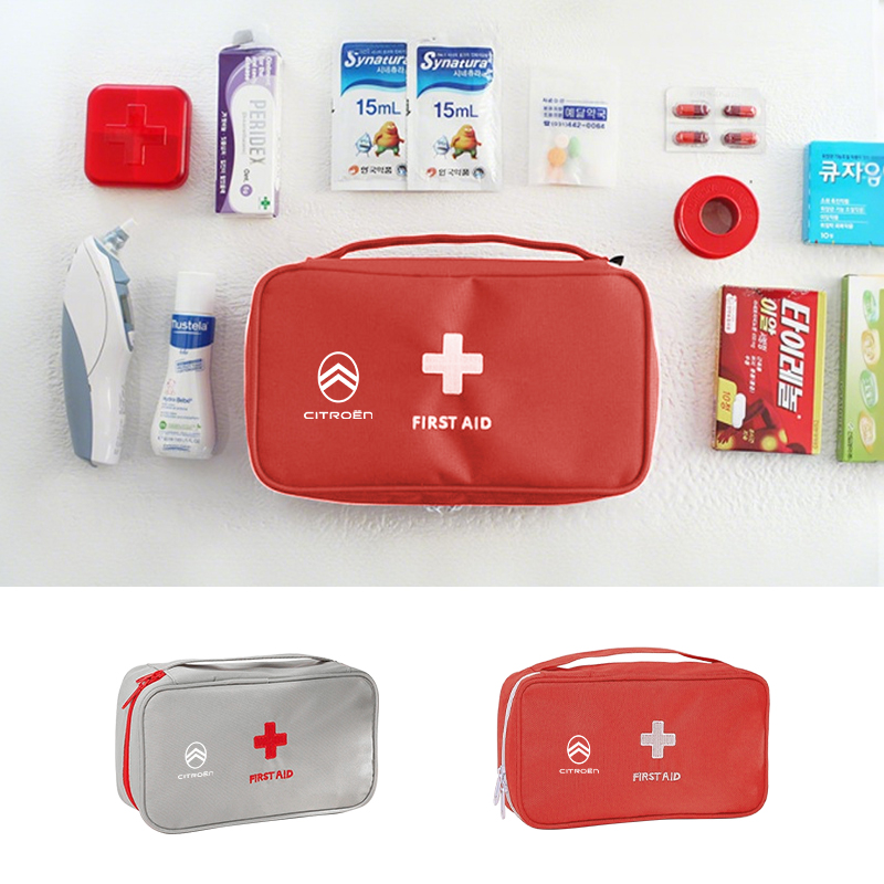 รถแบบพกพาชุดปฐมพยาบาลทางการแพท - First Aid Bag Kit บทวิจารณ์และราคา