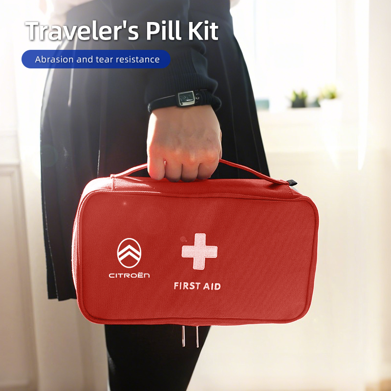 รถแบบพกพาชุดปฐมพยาบาลทางการแพท - First Aid Bag Kit บทวิจารณ์และราคา