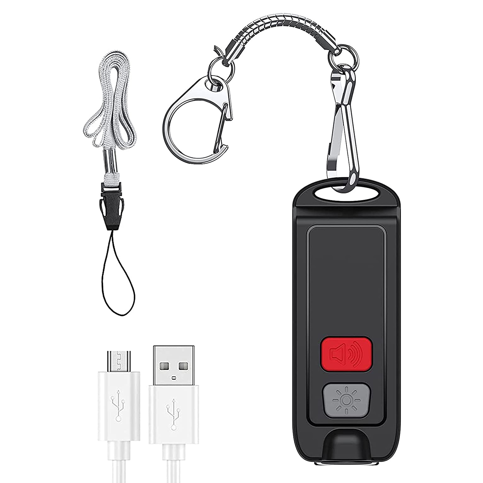 SQPP-Safe อุปกรณ์เตือนภัยส่วนต - Personal Alarm Keychain บทวิจารณ์และราคา