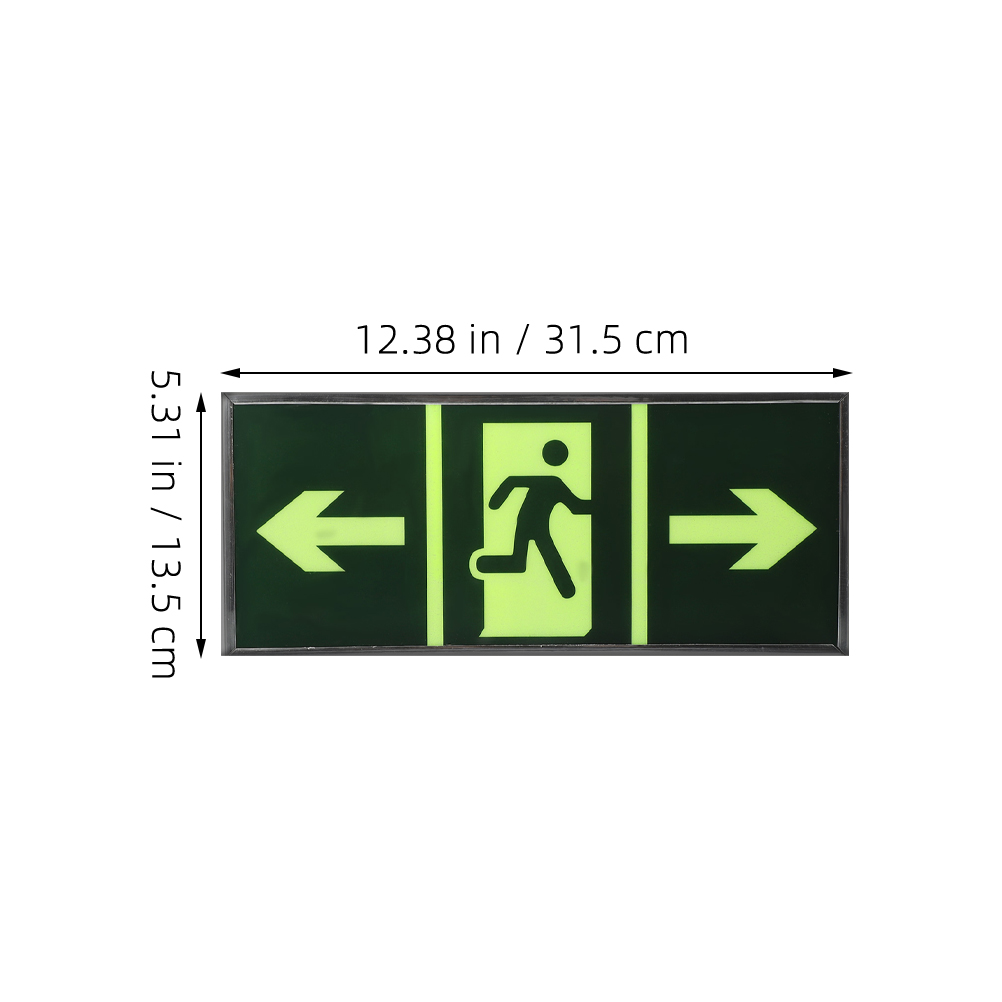 สติกเกอร์ติดป้ายทางออกฉุกเฉิน  - Emergency Exit Sign บทวิจารณ์และราคา